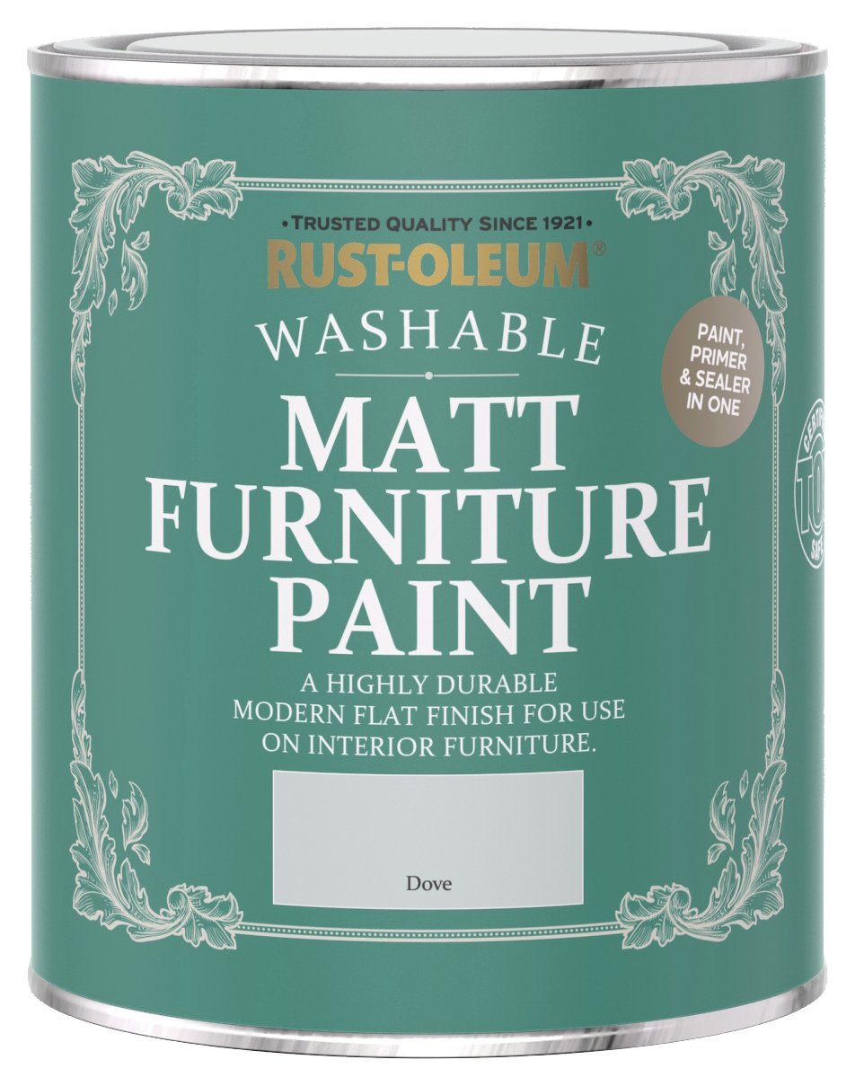 Rust-Oleum Matt Furniture Paint 750ml - Dove