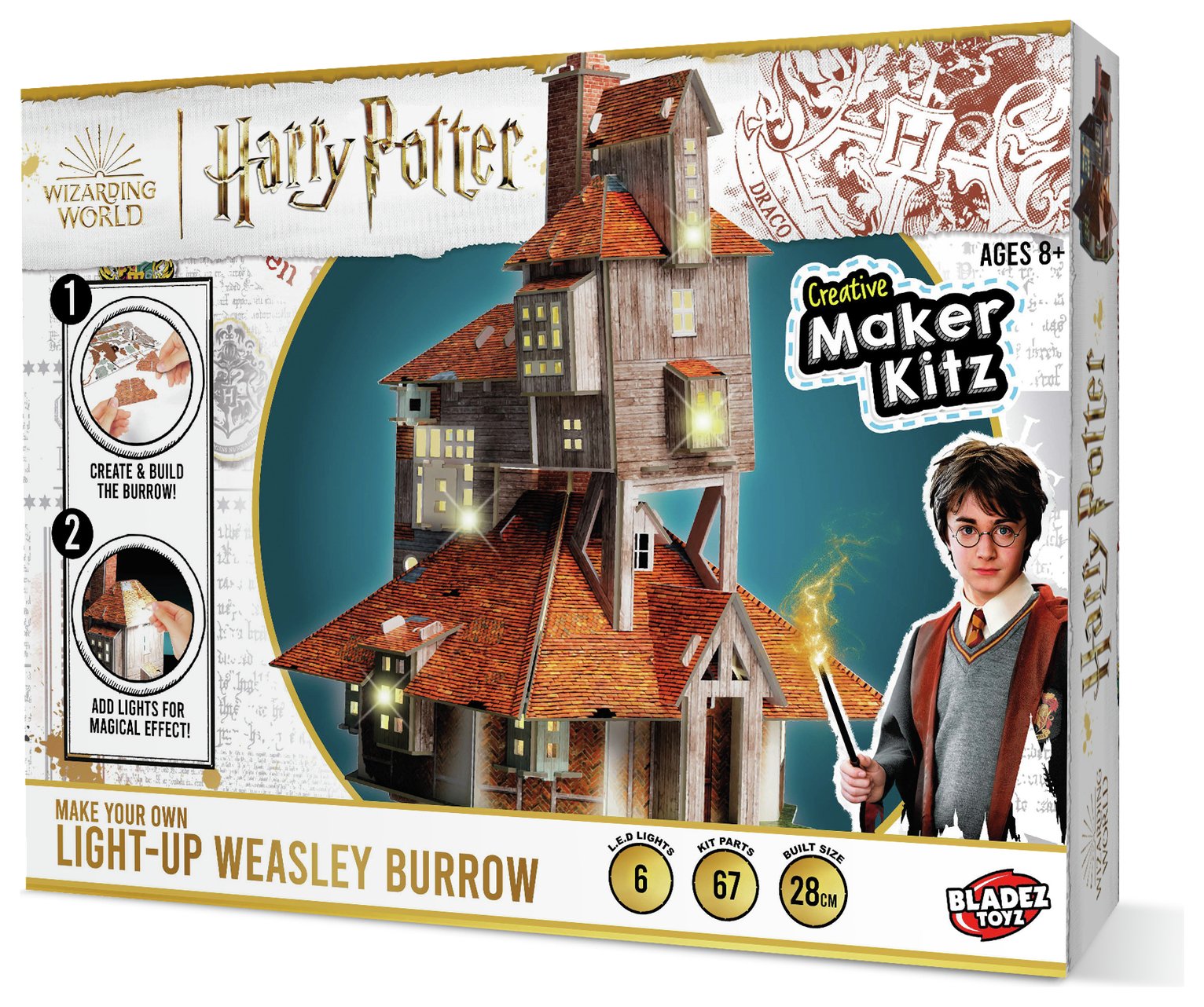Harry Potter Make Your Own Light Up Weasley Burrow review