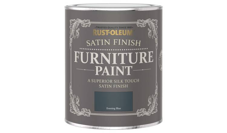 Rust-Oleum Furniture Satin Paint 750ml - Evening Blue