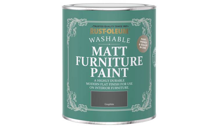 Rust-Oleum Furniture Matt Paint 750ml - Graphite