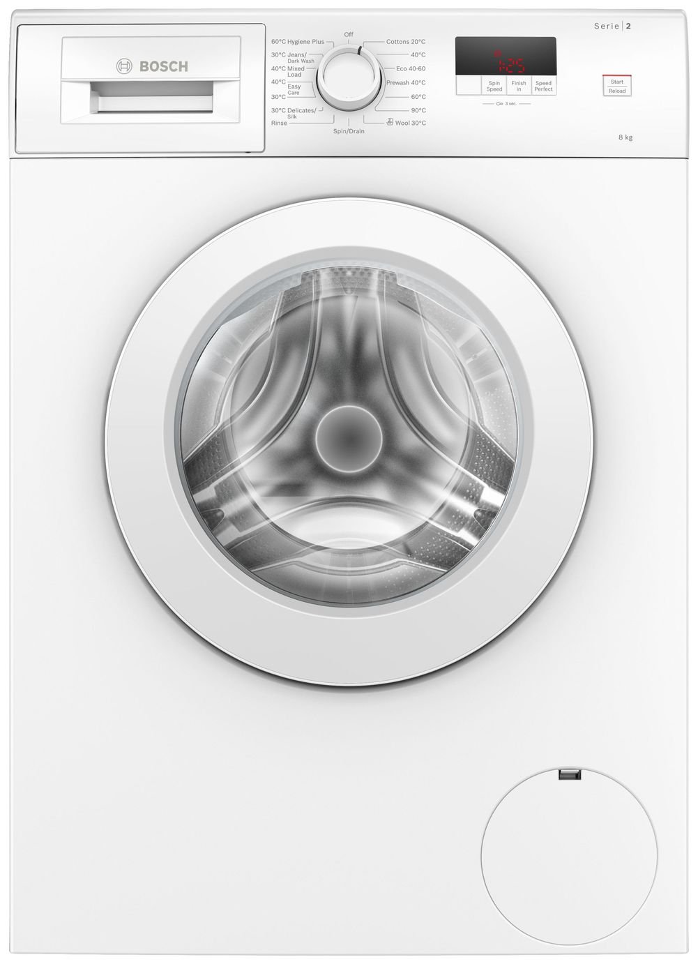 Bosch WAJ28002GB 8KG 1400 Spin Washing Machine - White