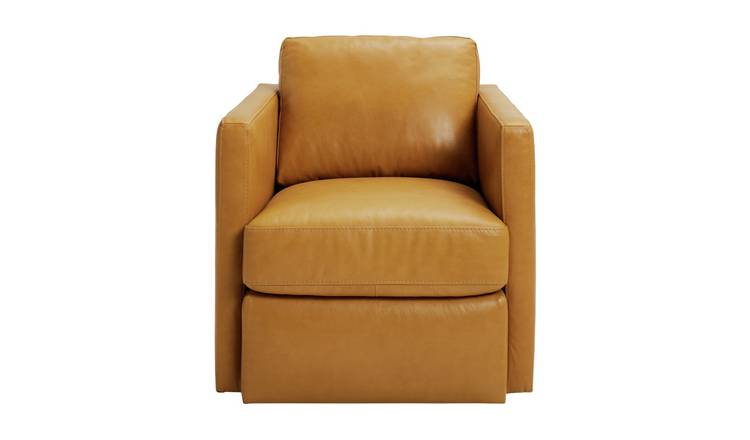 Argos leather best sale chair and footstool