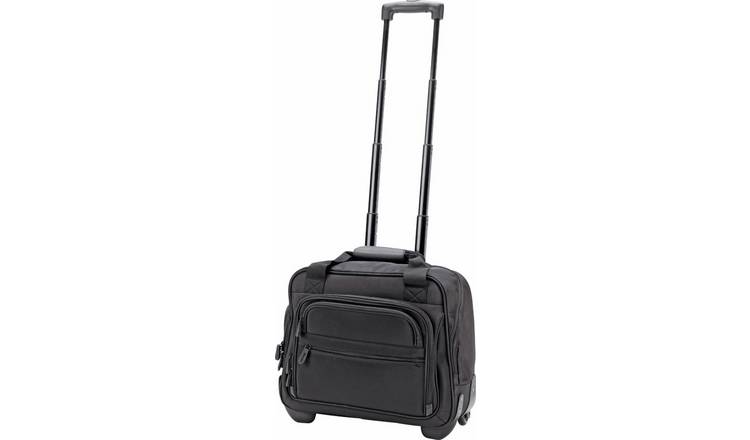 it Luggage 2 Wheel Soft Business Suitcase - Black