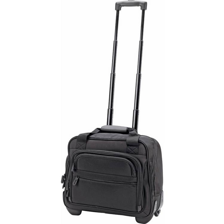 it Luggage 2 Wheel Soft Business Suitcase - Black 0