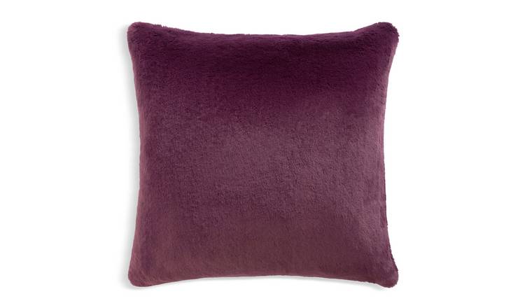 Faux fur outlet cushions sainsburys