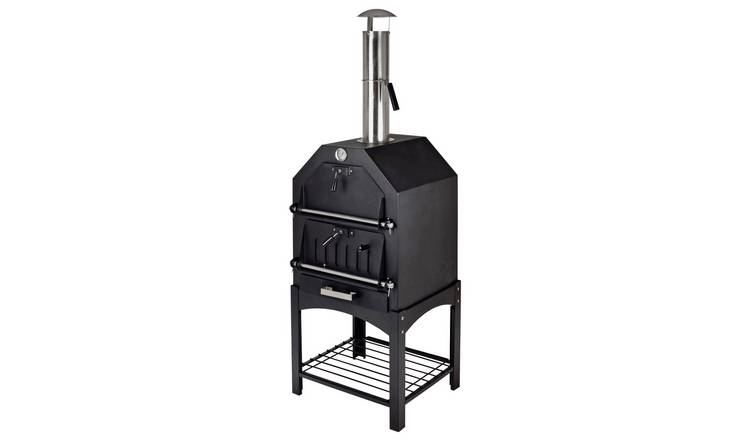 Buy La Hacienda Steel Multi Function Pizza Oven Pizza Ovens And Outdoor Ovens Argos