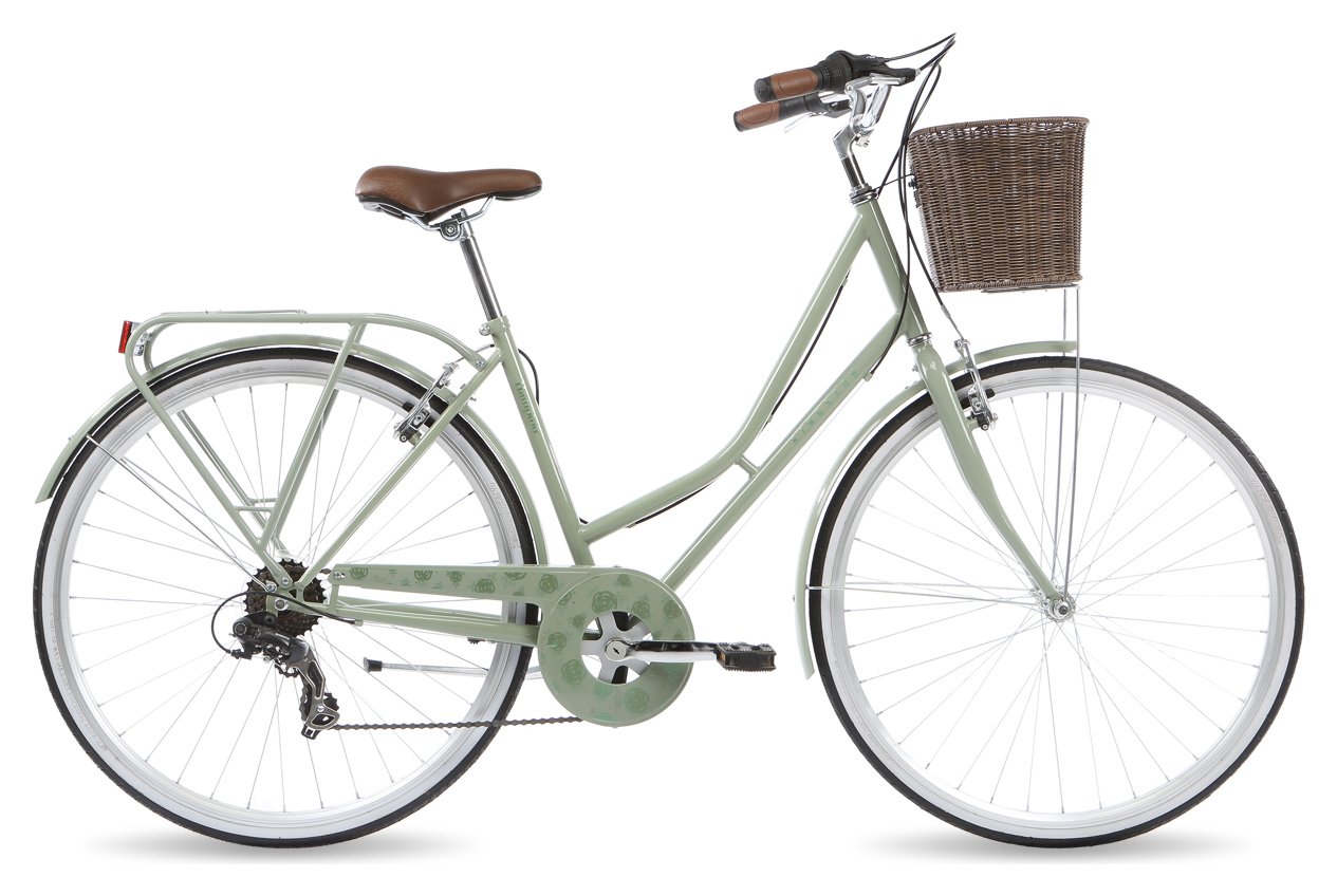 Kingston Hampton 19 Inch Frame Hybrid Bike Sage - Ladies'