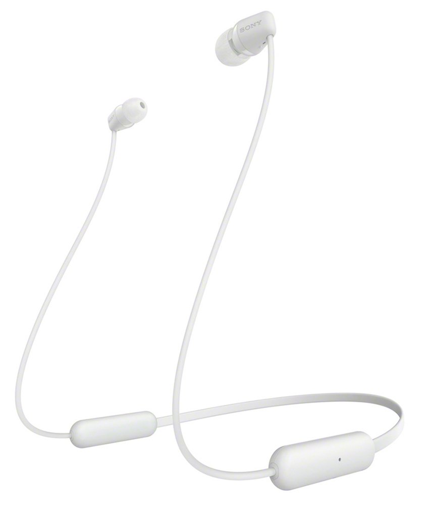 Sony WI-C200 In-Ear Wireless Headphones - White