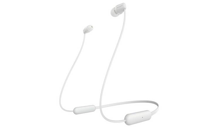 Sony WI-C200 In-Ear Wireless Headphones - White