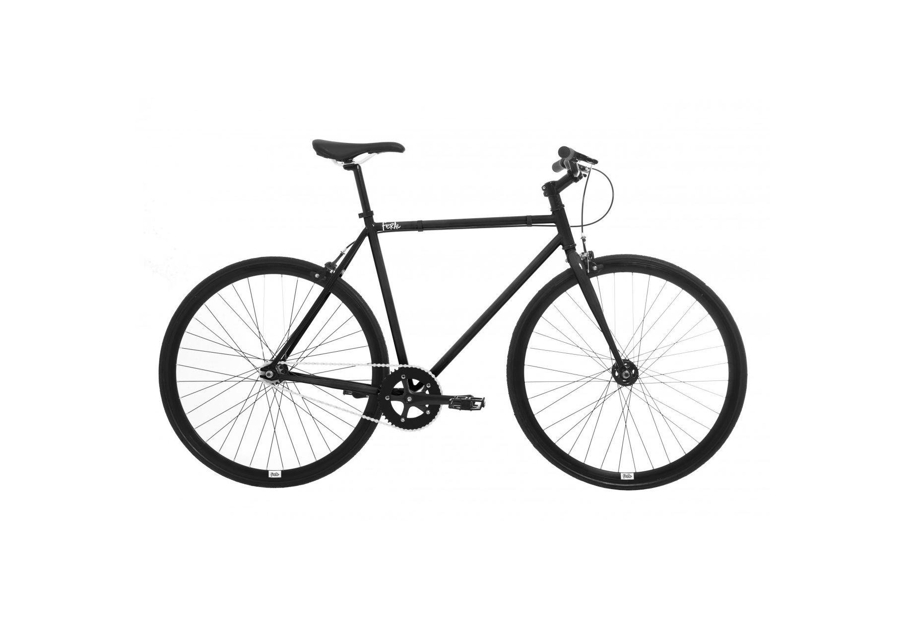 Feral Fixie 55cm Frame Road Bike Black - Men's