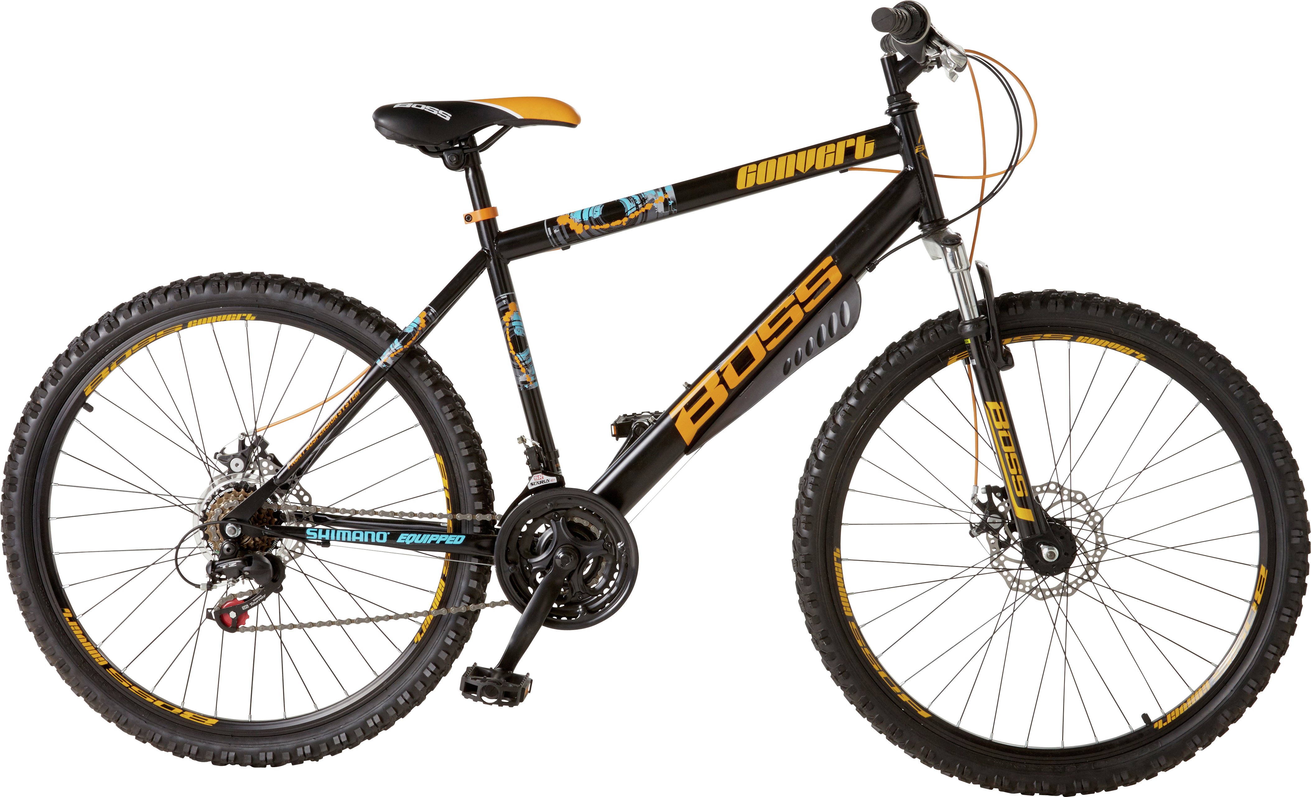 Boss Convert Front Suspension Mountain Bike (2894465) | Argos Price