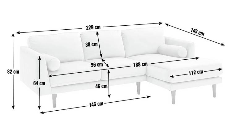 Argos l deals shaped sofa bed