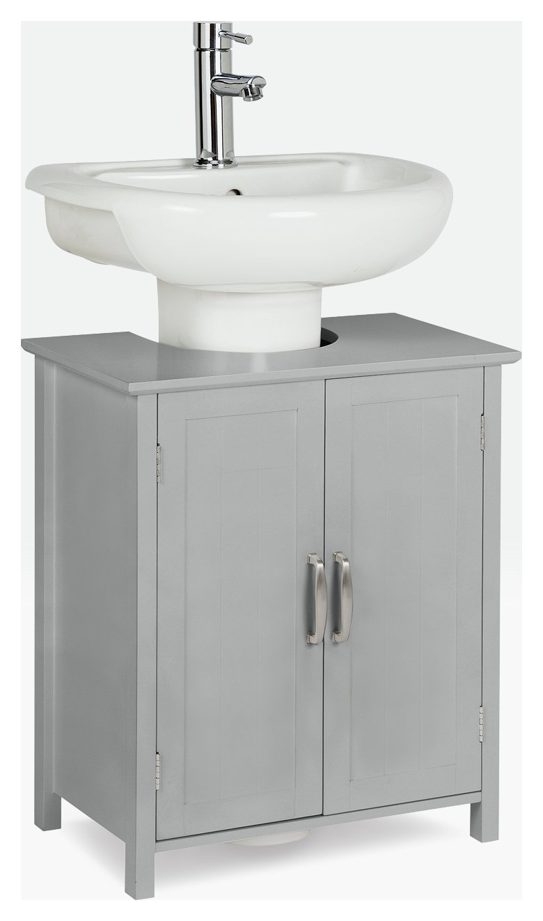 Argos Home Tongue & Groove Under Sink Unit - Grey