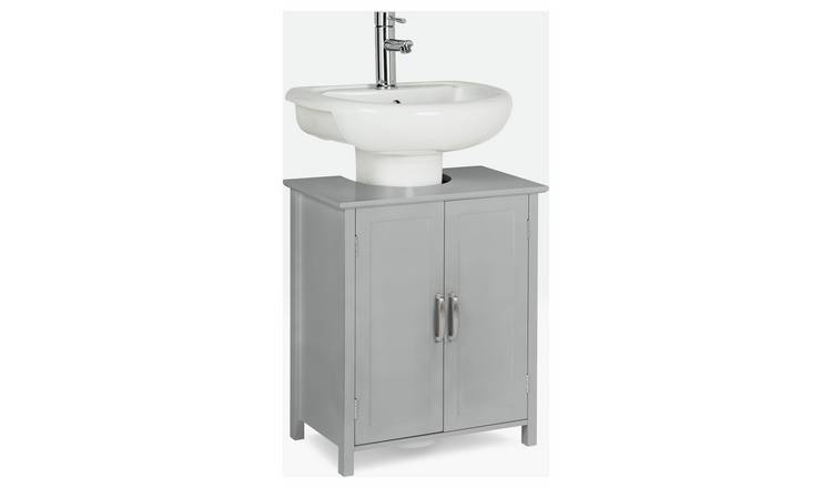 Small under outlet sink cabinet