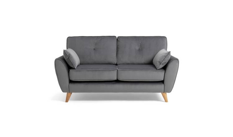 Argos 2 deals seater grey sofa