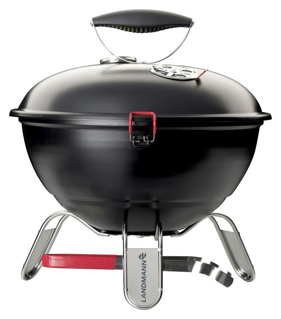 LANDMANN Piccolino Portable Charcoal BBQ - Black