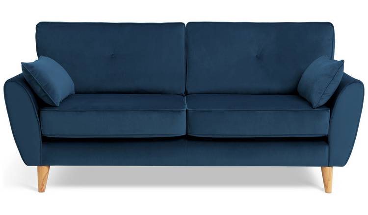 Blue deals sofa argos