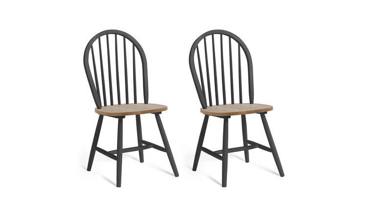 Argos black dining discount chairs