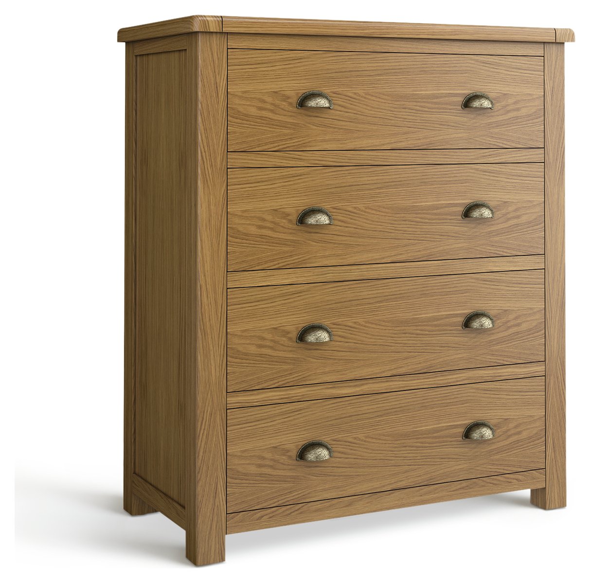 Habitat Kent 4 Wide Chest of Drawer - Oak