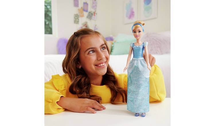 Cinderella - Clothes for 18 inch Doll - Disney Blue Gown with Silver  Slippers