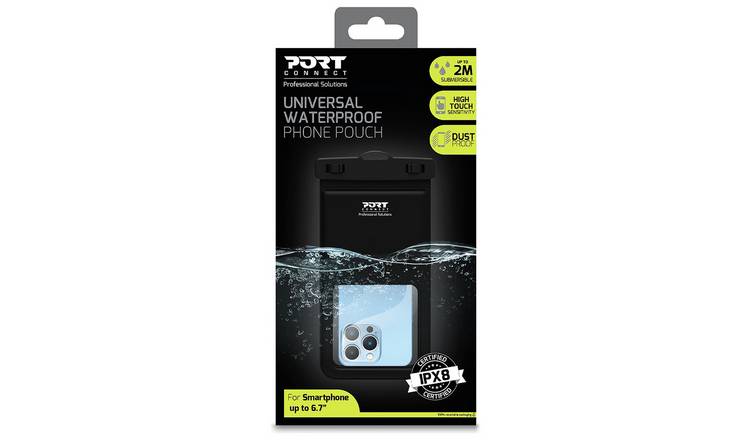 Port Designs Waterproof Smartphone Pouch - Black 