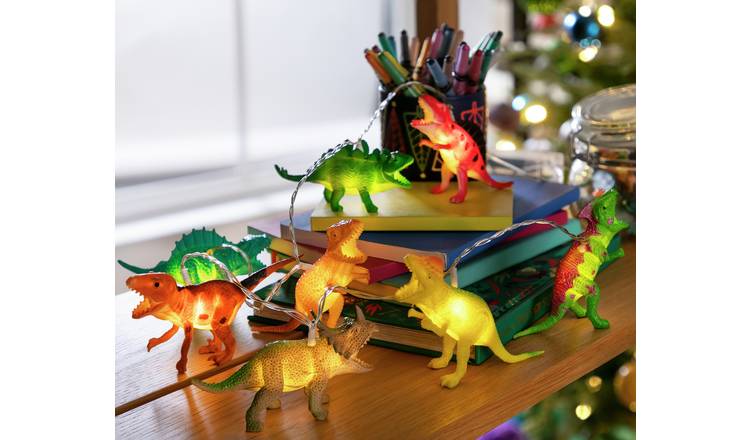 Argos Home Dinosaur LED Christmas String Lights