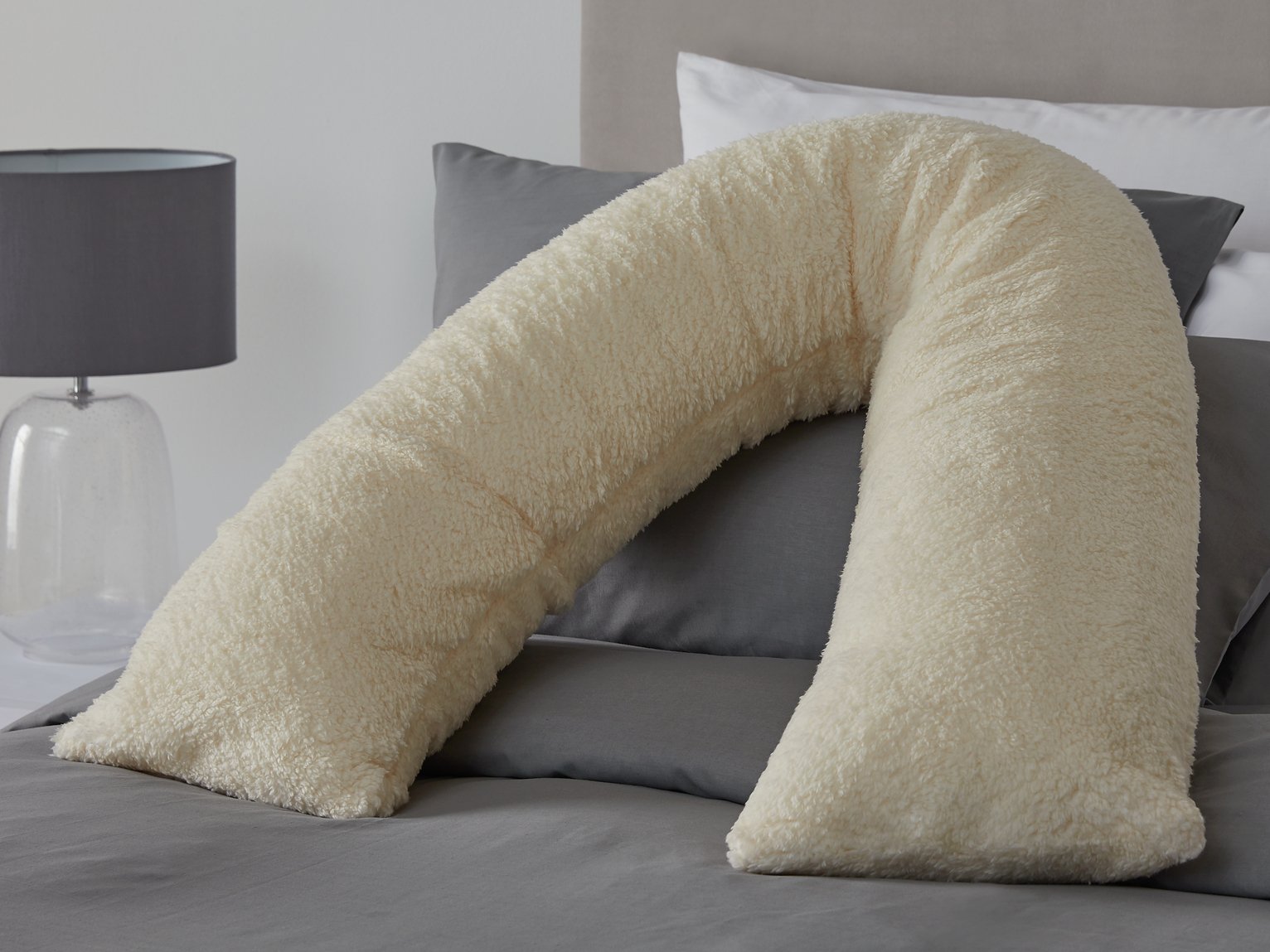 Buy Argos Home Fleecy V Shape Pillow 