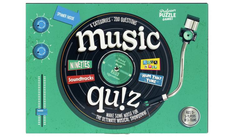 Professor Puzzle Music Quiz Game