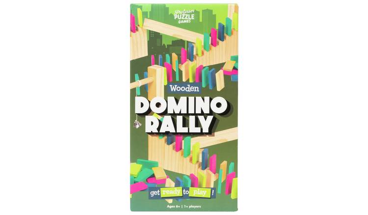 Professor Puzzle Domino Rally Game