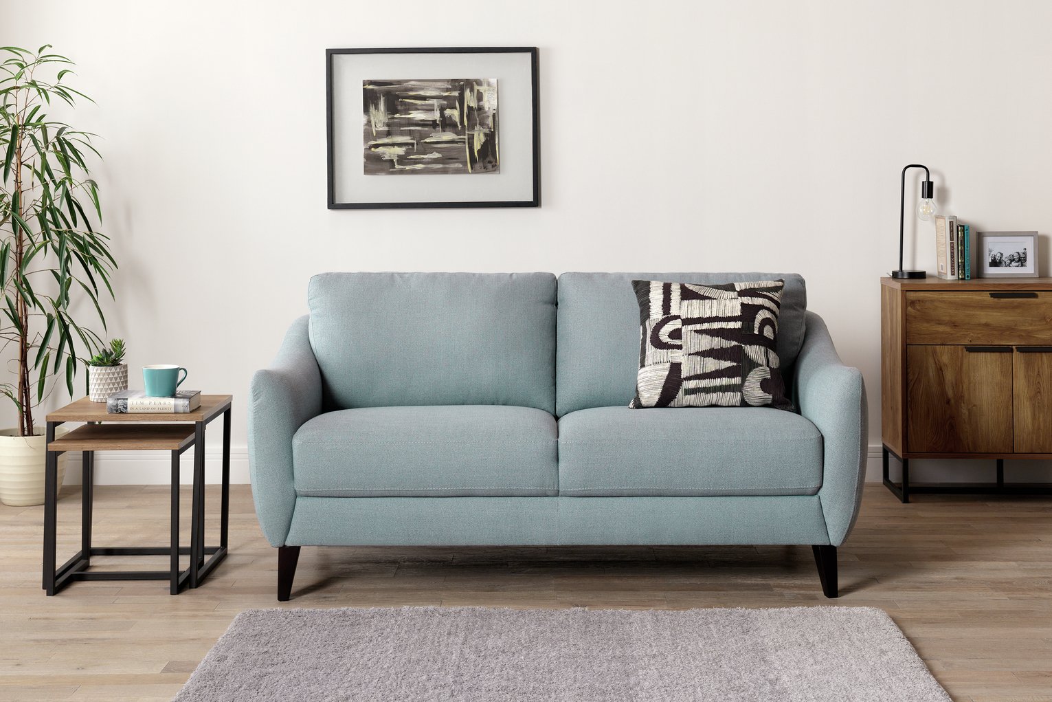 Argos Home Flynn 3 Seater Fabric Sofa Review