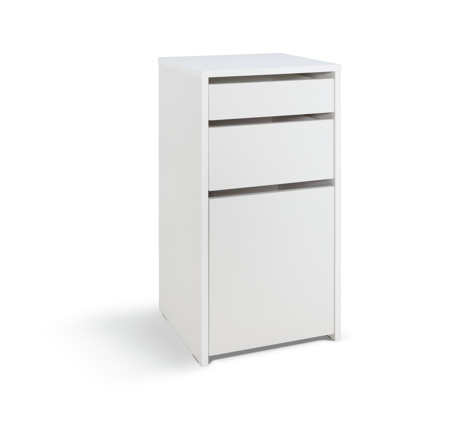 Habitat Pepper 2 Drawer Cabinet - White