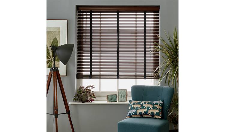 Argos wooden deals blinds