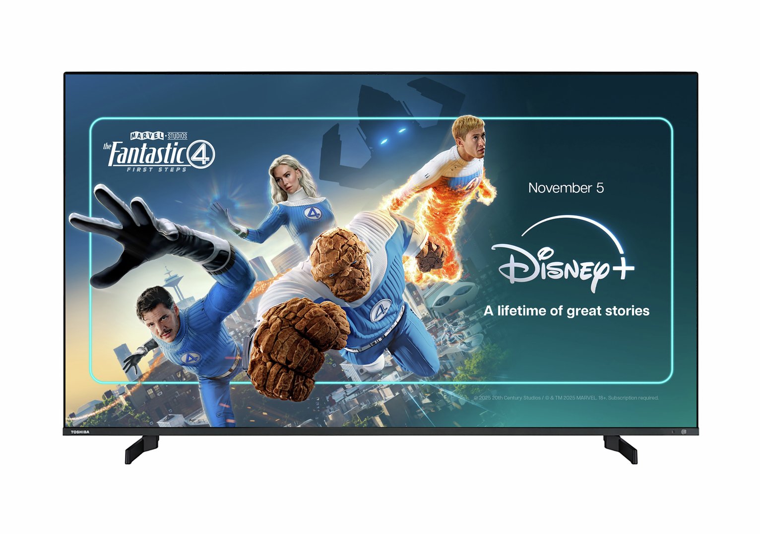 Toshiba Fire 65 Inch 65QF5D53DB Smart 4K UHD HDR QLED TV