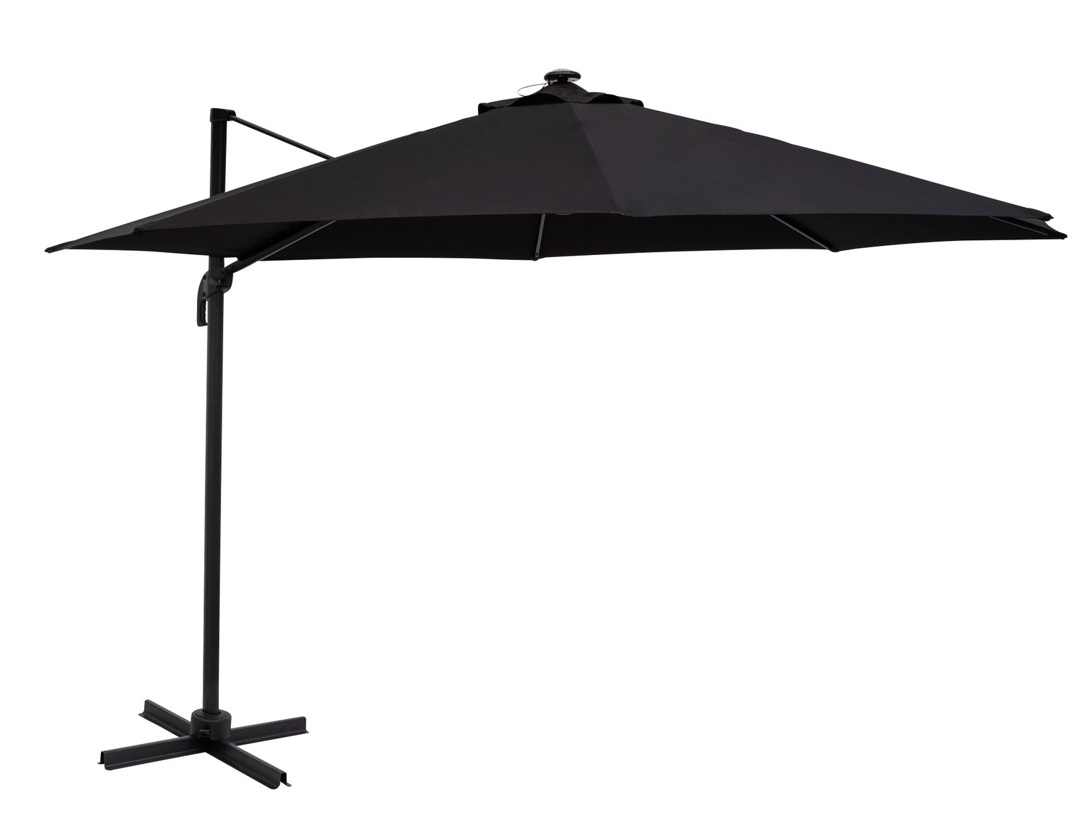 Argos Home Light up LED Overhanging Parasol Review