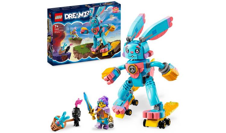 Buy LEGO DREAMZzz Izzie and Bunchu the Bunny Rabbit Toy 71453 | LEGO ...