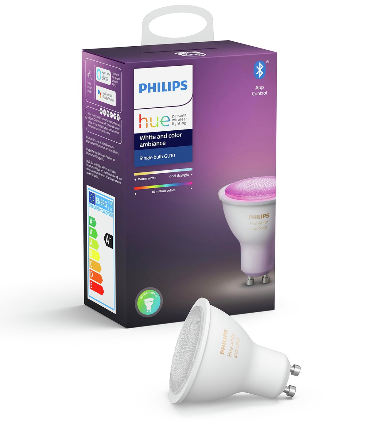 Philips Hue GU10 Colour Ambiance Smart Bulb with Bluetooth Review