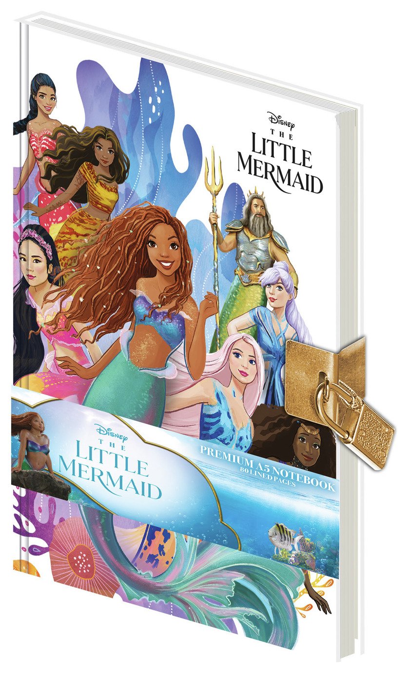 Disney The Little Mermaid A5 Lockable Diary