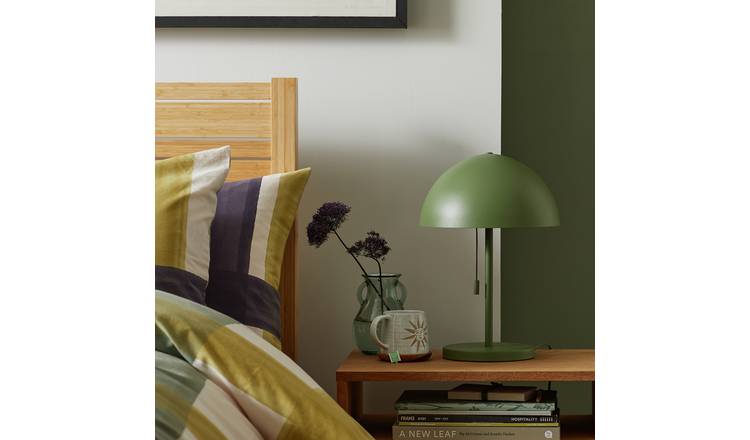 Green store nightstand lamps