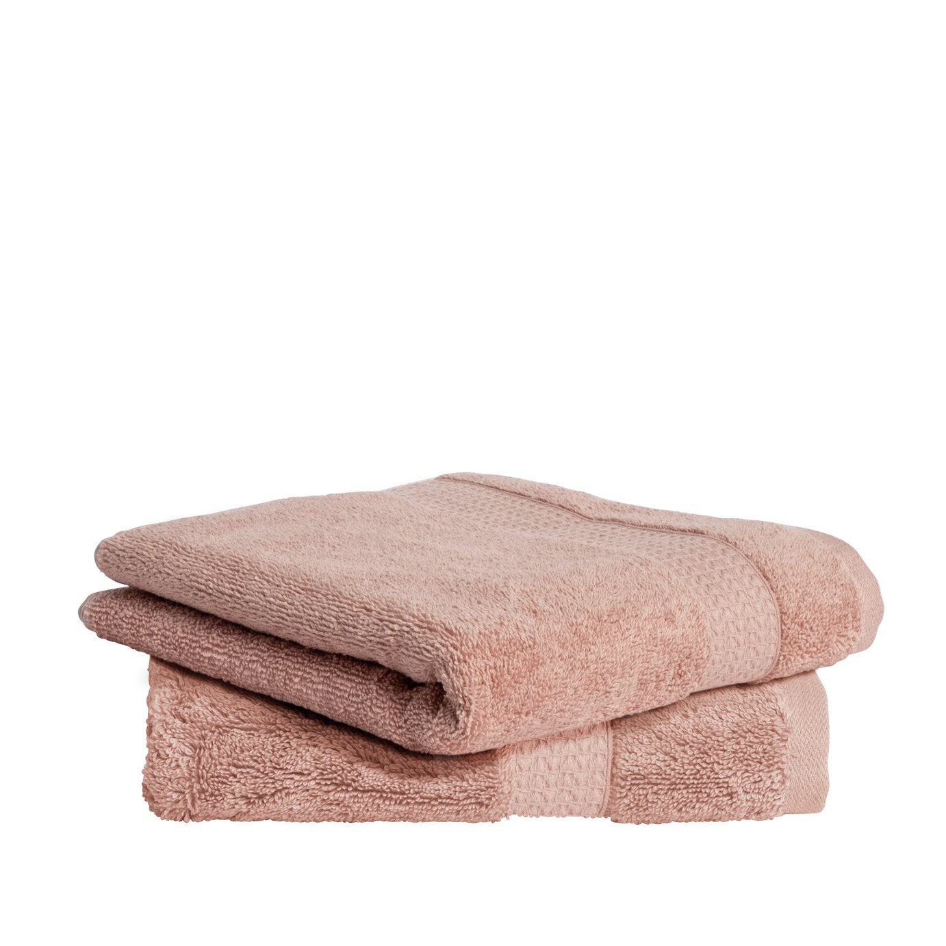 Habitat Hygro Anti Microbial 2 Pack Face Cloth - Blush Pink