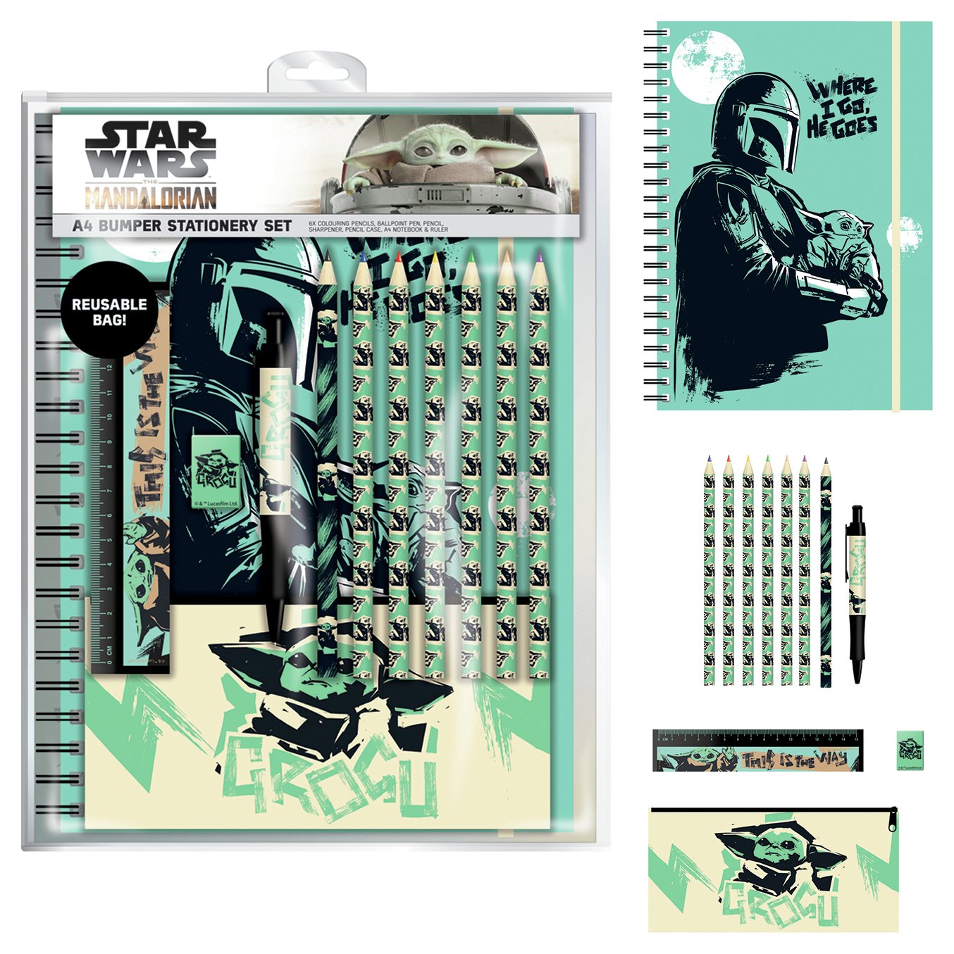 Disney Star Wars A4 Stationery Set