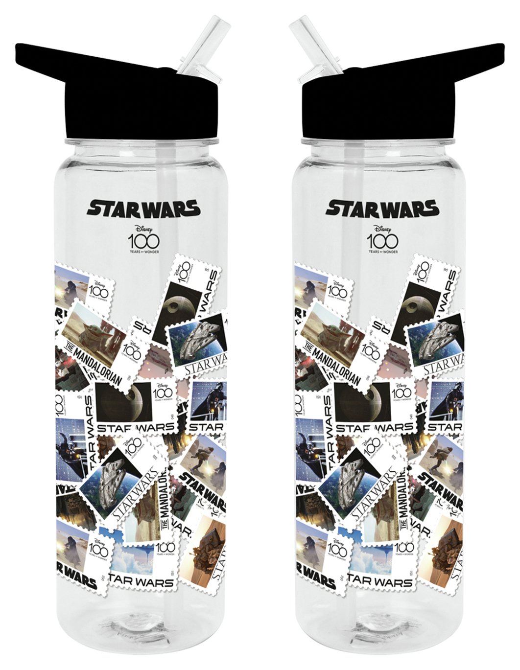 Disney 100 Star Wars Black & White Sipper Water Bottle-700ml
