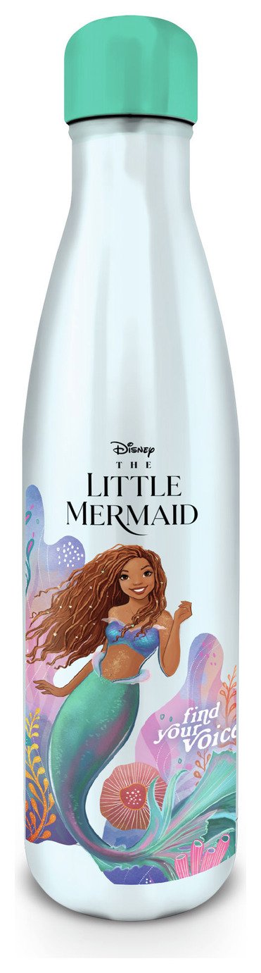 Disney Little Mermaid Stainless Steel Water Bottle - 540ml