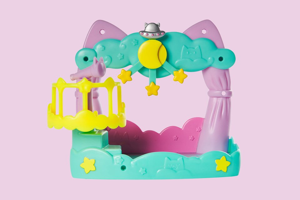 Gabby's Dollhouse Pandy's Paws Balcony Playset.