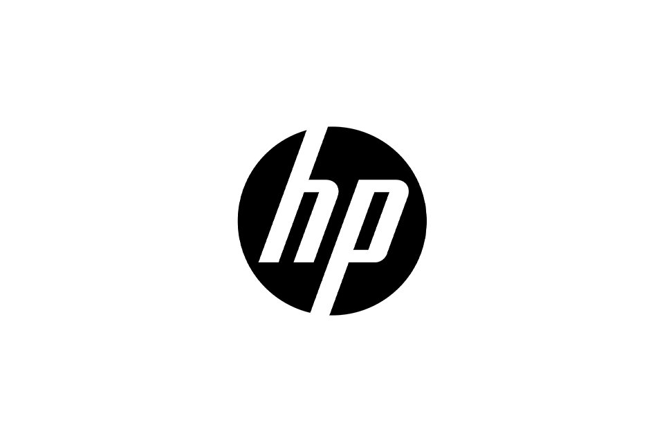HP brand logo.