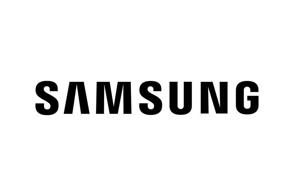 Samsung brand logo.