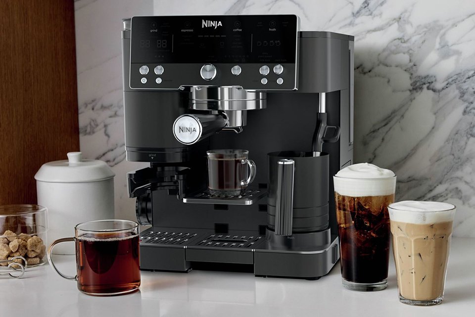 Ninja ES601UKBK Luxe Cafe Premier Espresso Coffee Machine.