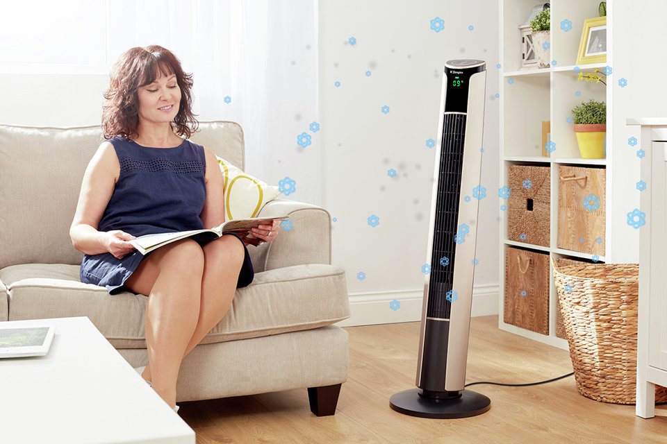 Dimplex Ion Fresh Cooling Tower Fan - Copper.