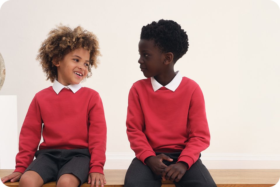 Jumpers & sweatshirts. Perfect colour - fabrics made using advance dyestuffs which maintain colour to 20 label washes.