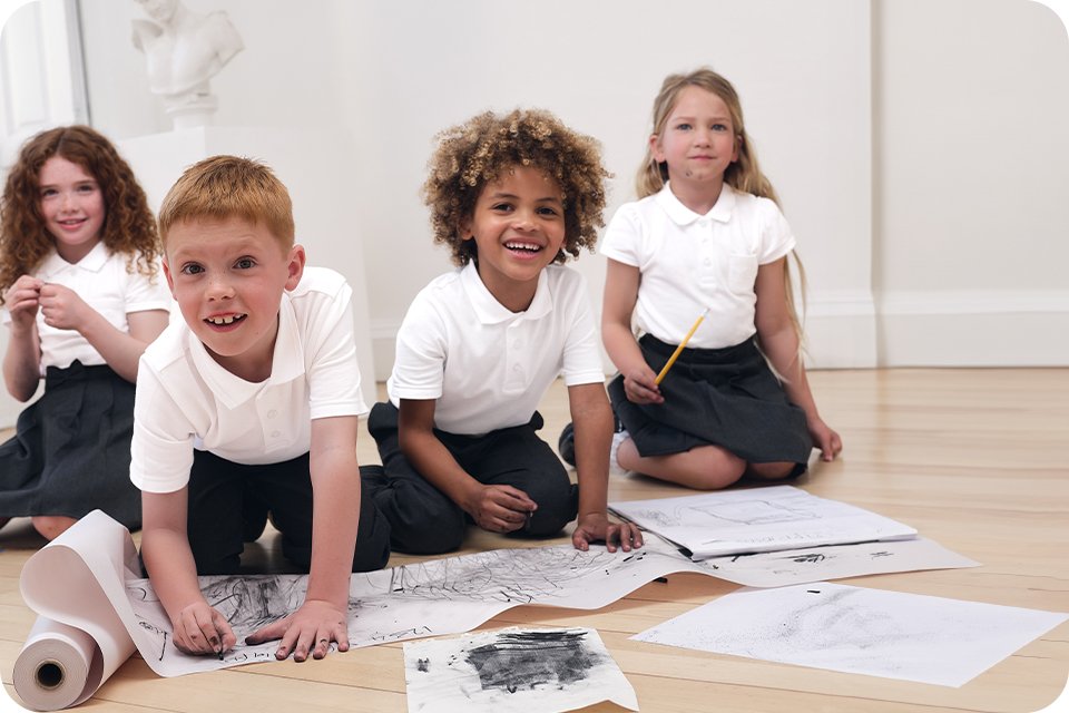 Polo shirts. Perfect white - fabrics made using advance dyestuffs which maintain whiteness to 20 label washes.