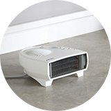 Dimplex DXFF30TSN 3kW Flat Fan Heater.